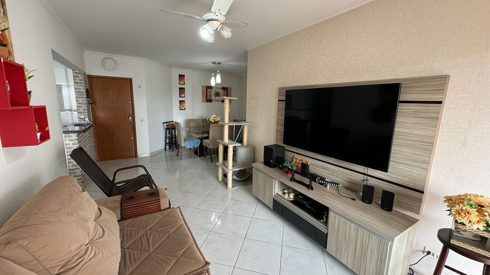 Apartamento na Vila Assunção, Praia Grande