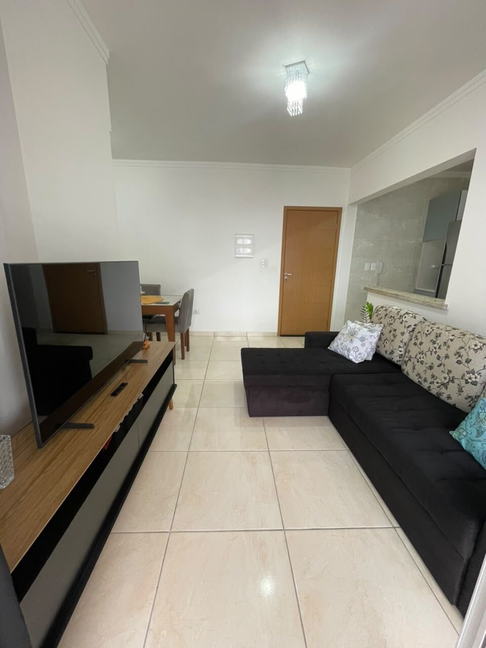 Apartamento no Residencial Essence, Guilhermina, Praia Grande