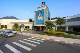 Fachada do Residencial Acauã, Rua Padre José de Anchieta, 199, Aviação, Praia Grande