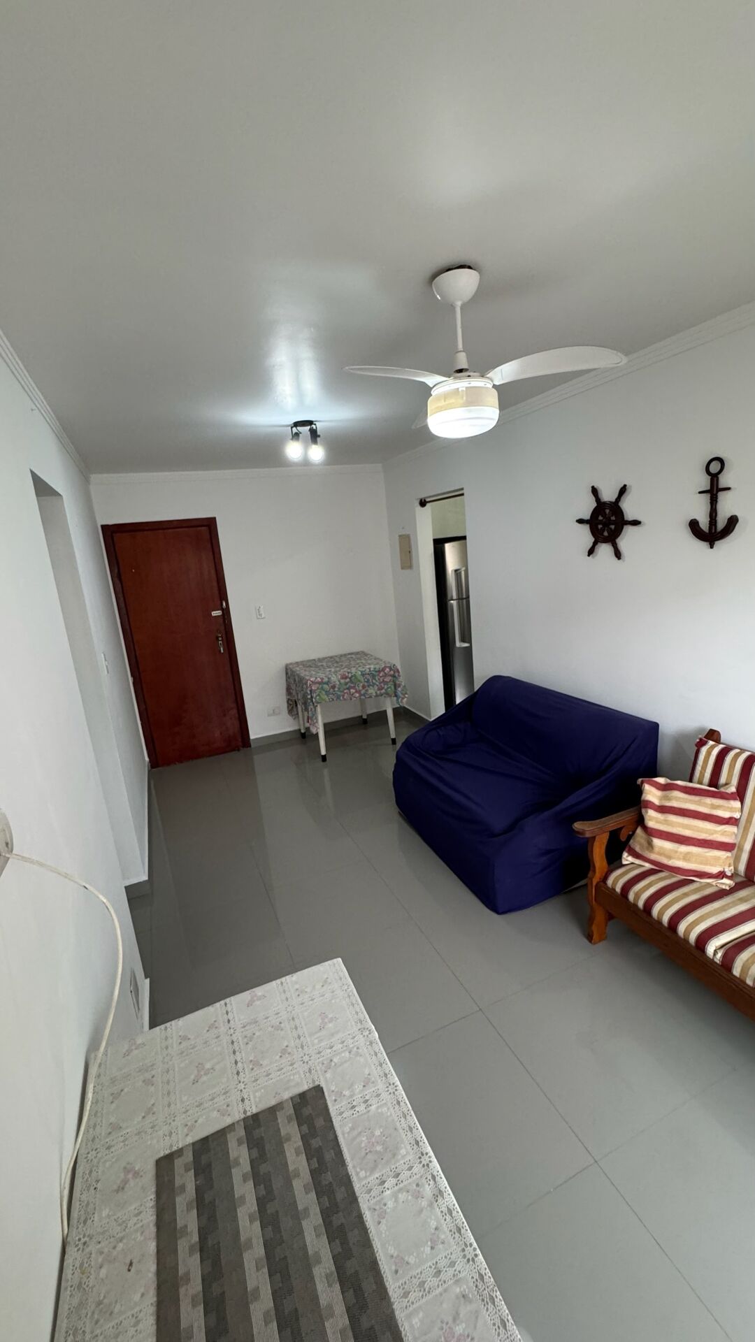 Apartamento no Residencial Renato, Guilhermina, Praia Grande