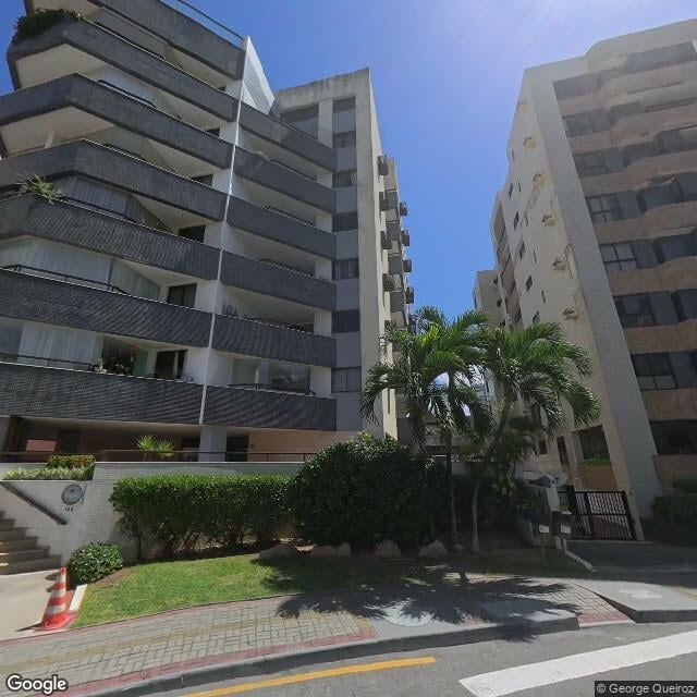 Imagem estática do "Street View" da localização