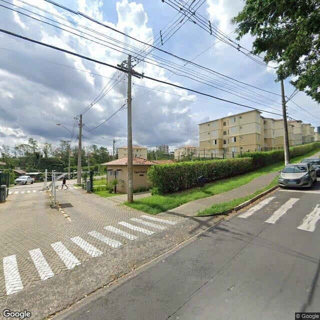 Imagem estática do "Street View" da localização