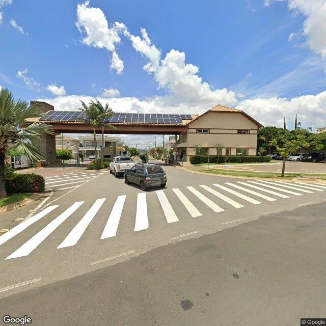 Imagem estática do "Street View" da localização