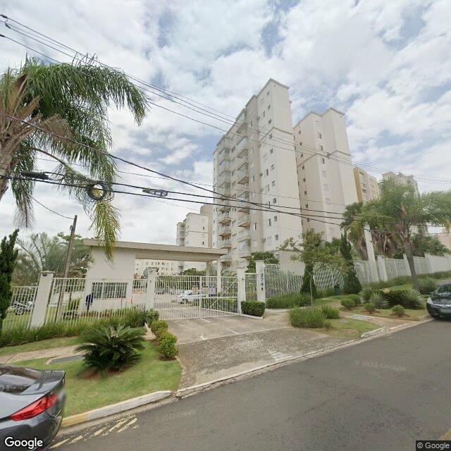 Imagem estática do "Street View" da localização