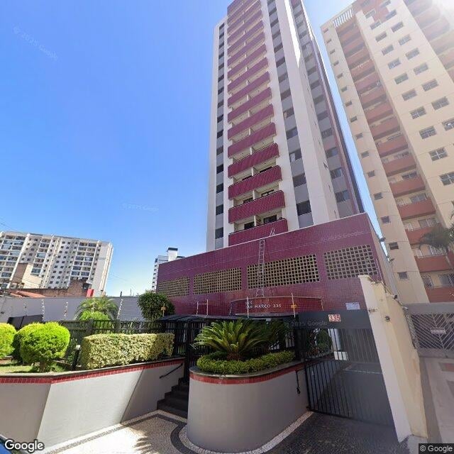 Imagem estática do "Street View" da localização