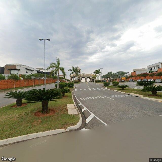 Imagem estática do "Street View" da localização