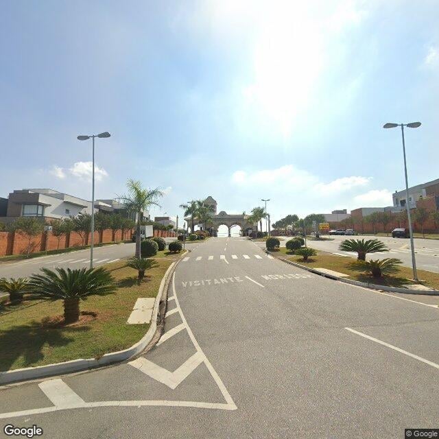 Imagem estática do "Street View" da localização