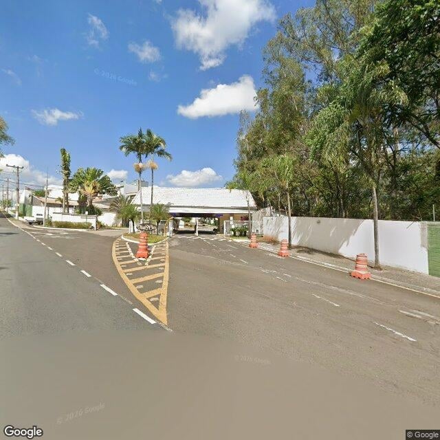 Imagem estática do "Street View" da localização