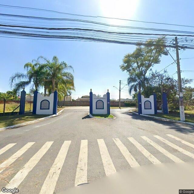 Imagem estática do "Street View" da localização