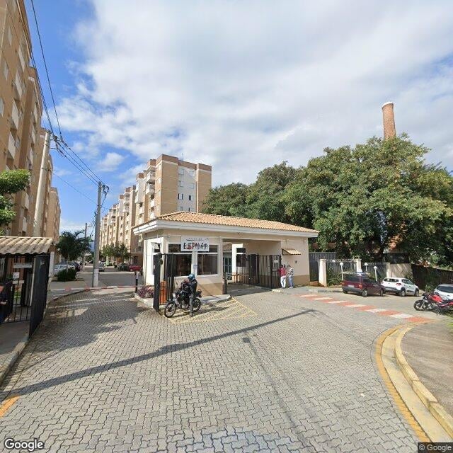 Imagem estática do "Street View" da localização