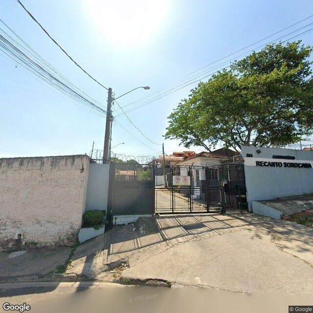 Imagem estática do "Street View" da localização