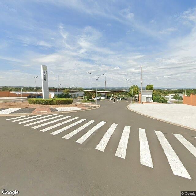 Imagem estática do "Street View" da localização