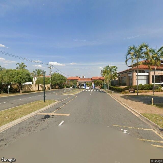 Imagem estática do "Street View" da localização
