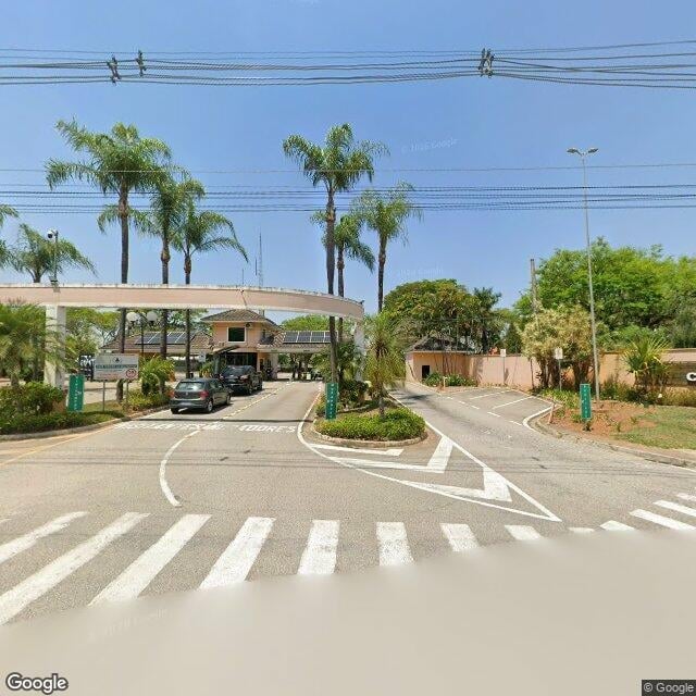 Imagem estática do "Street View" da localização