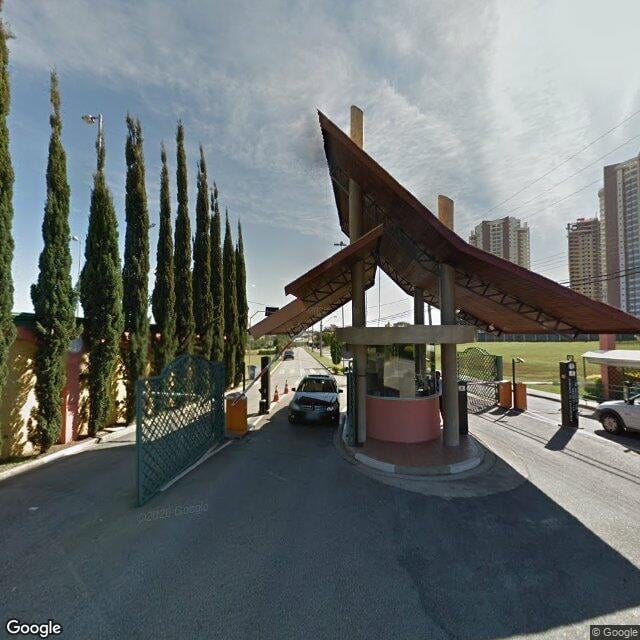 Imagem estática do "Street View" da localização