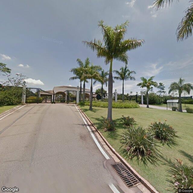 Imagem estática do "Street View" da localização