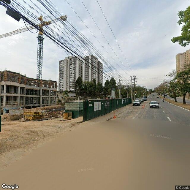 Imagem estática do "Street View" da localização