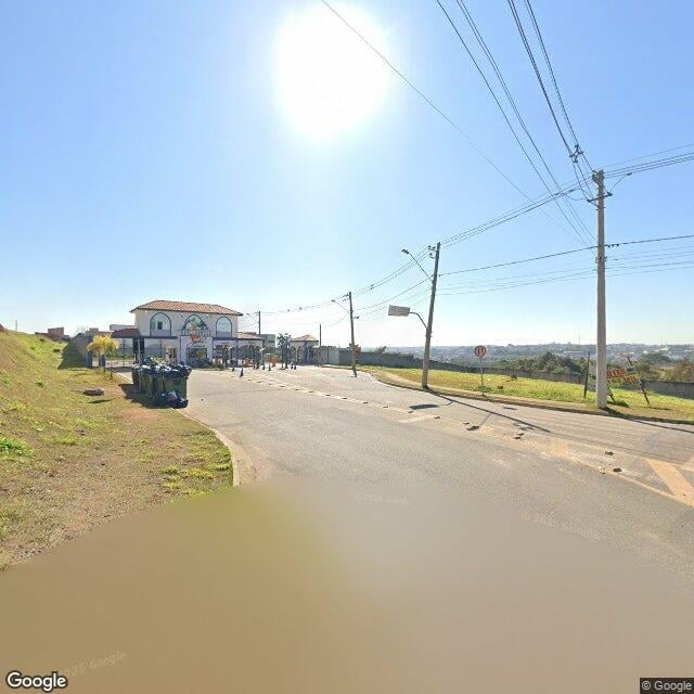 Imagem estática do "Street View" da localização
