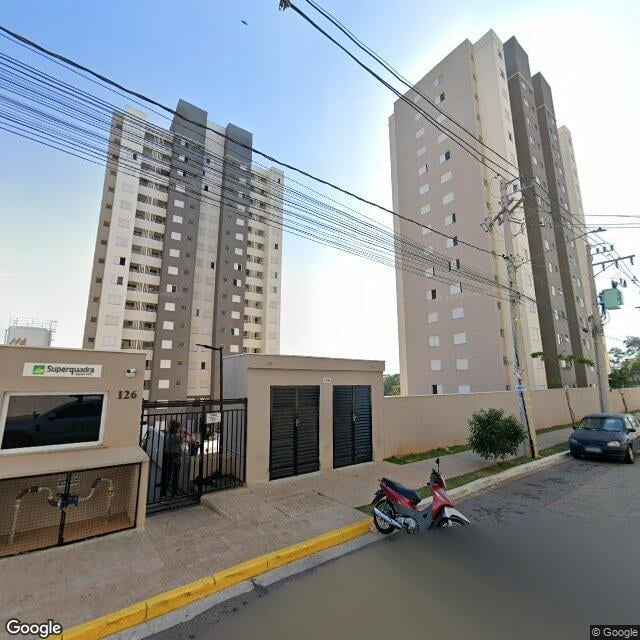 Imagem estática do "Street View" da localização