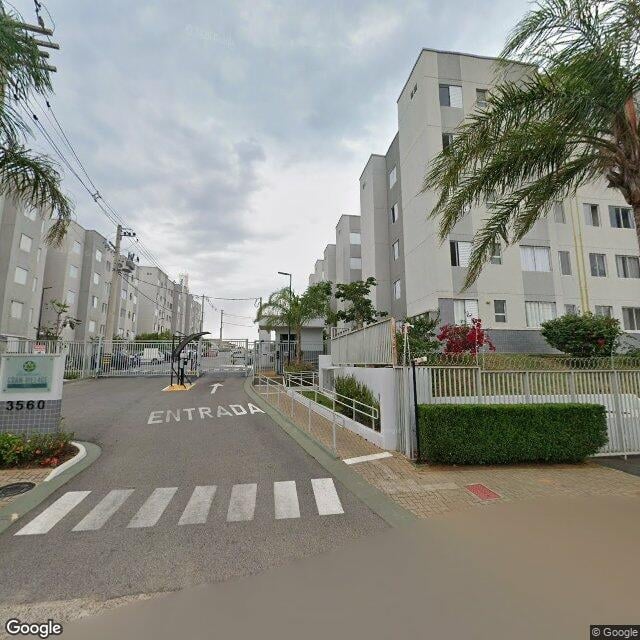 Imagem estática do "Street View" da localização