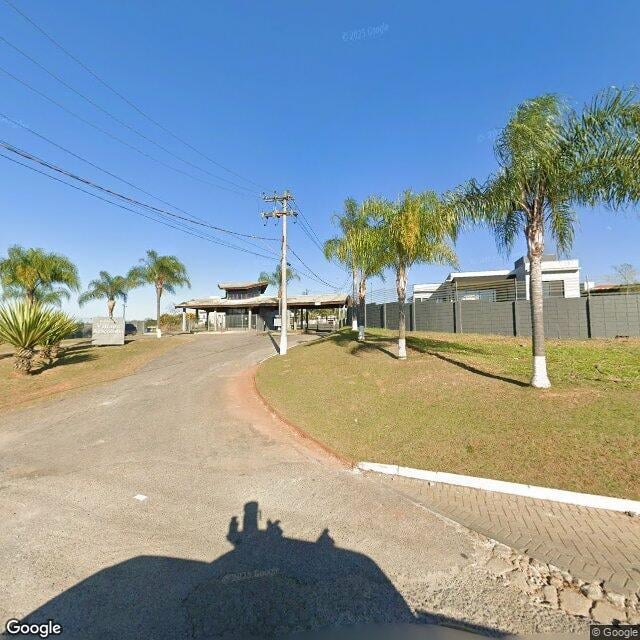 Imagem estática do "Street View" da localização