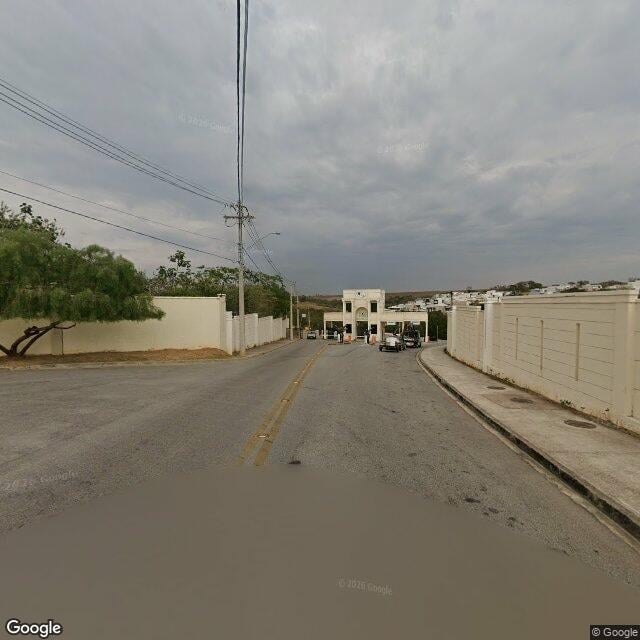 Imagem estática do "Street View" da localização