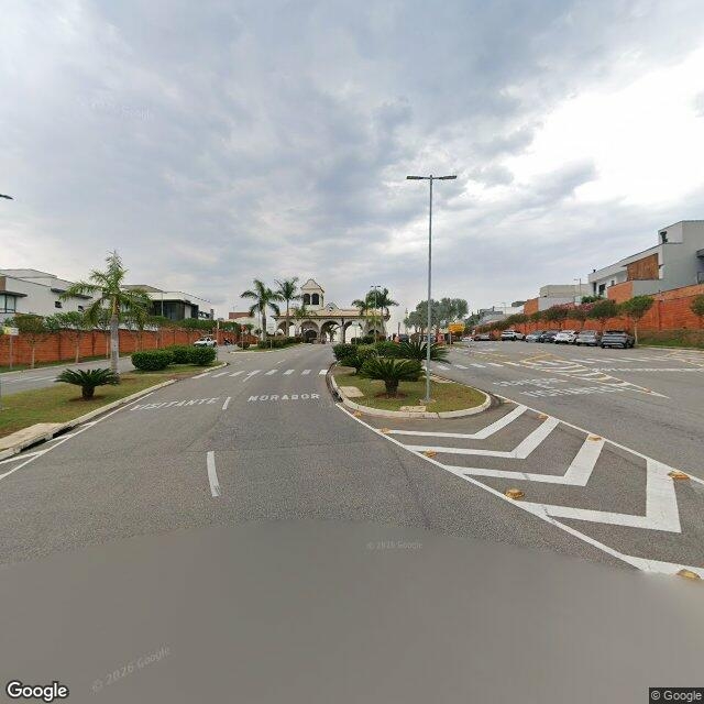 Imagem estática do "Street View" da localização