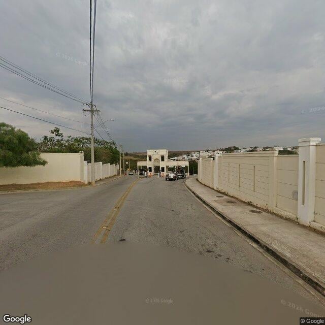 Imagem estática do "Street View" da localização