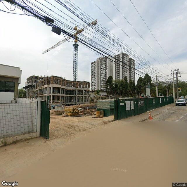 Imagem estática do "Street View" da localização