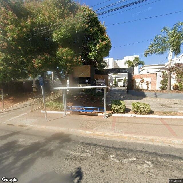 Imagem estática do "Street View" da localização