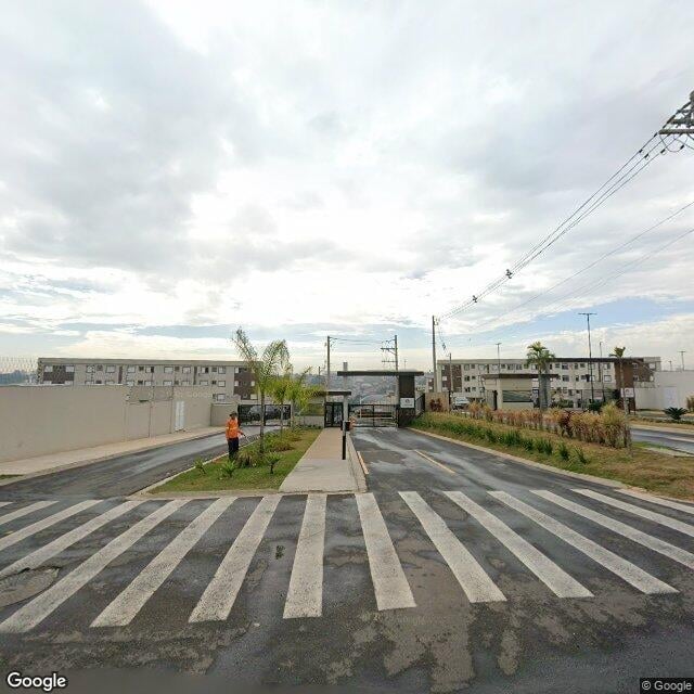 Imagem estática do "Street View" da localização