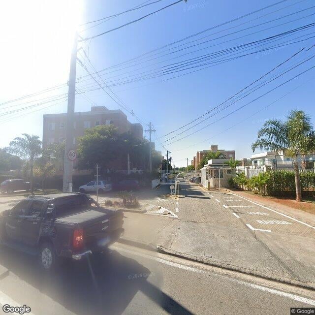 Imagem estática do "Street View" da localização