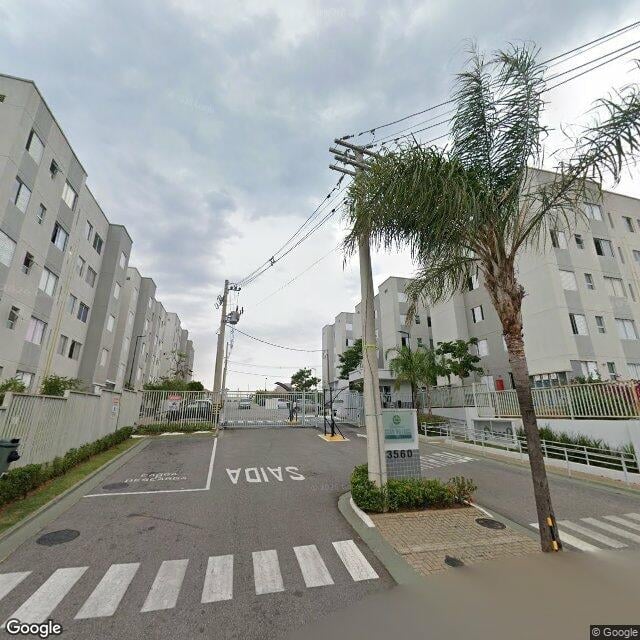 Imagem estática do "Street View" da localização
