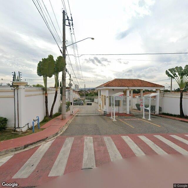 Imagem estática do "Street View" da localização