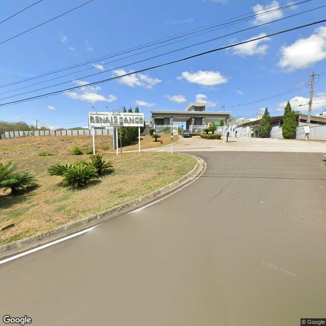 Imagem estática do "Street View" da localização
