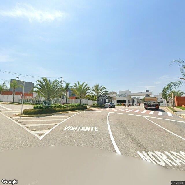 Imagem estática do "Street View" da localização
