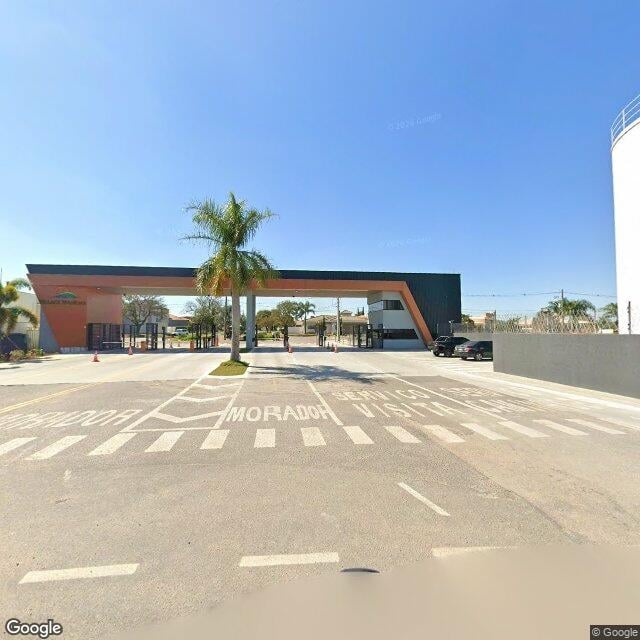 Imagem estática do "Street View" da localização
