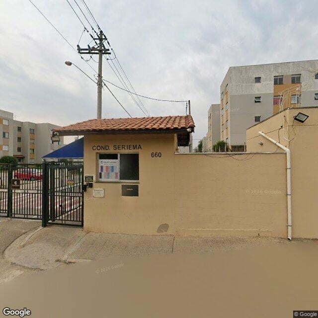 Imagem estática do "Street View" da localização