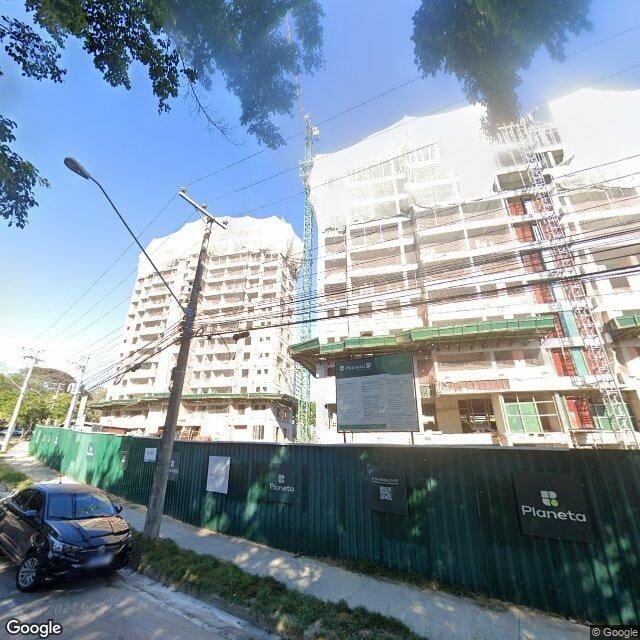 Imagem estática do "Street View" da localização