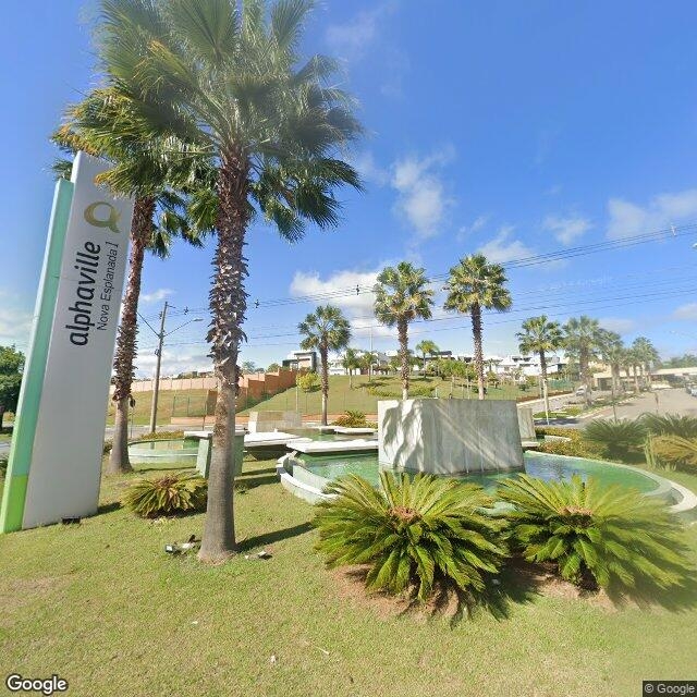 Imagem estática do "Street View" da localização