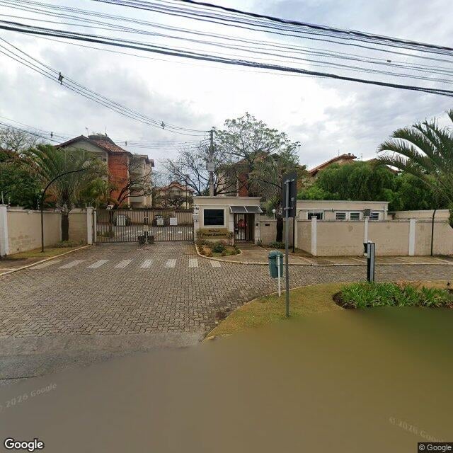 Imagem estática do "Street View" da localização