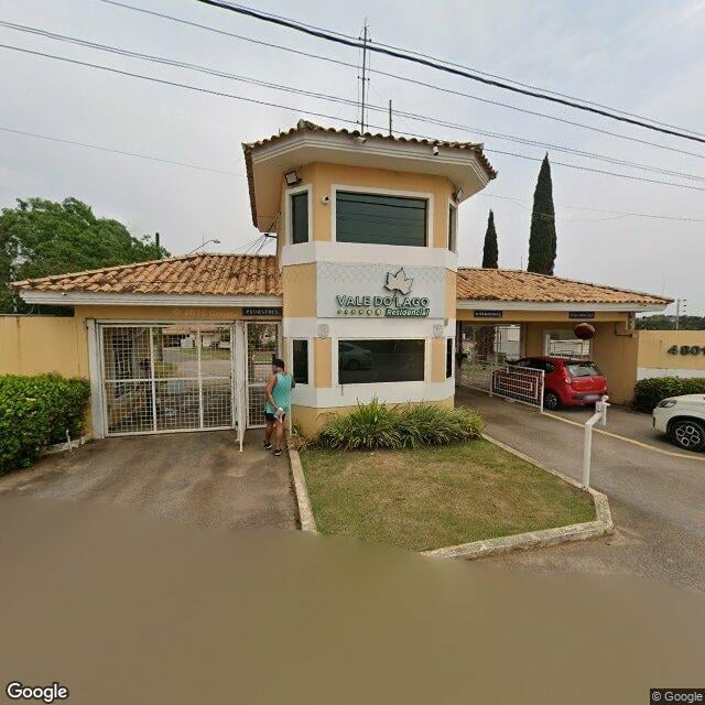 Imagem estática do "Street View" da localização