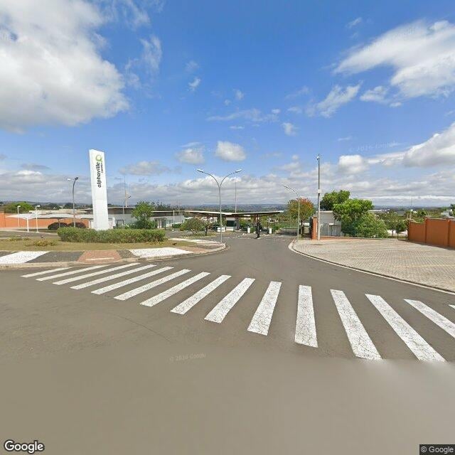 Imagem estática do "Street View" da localização