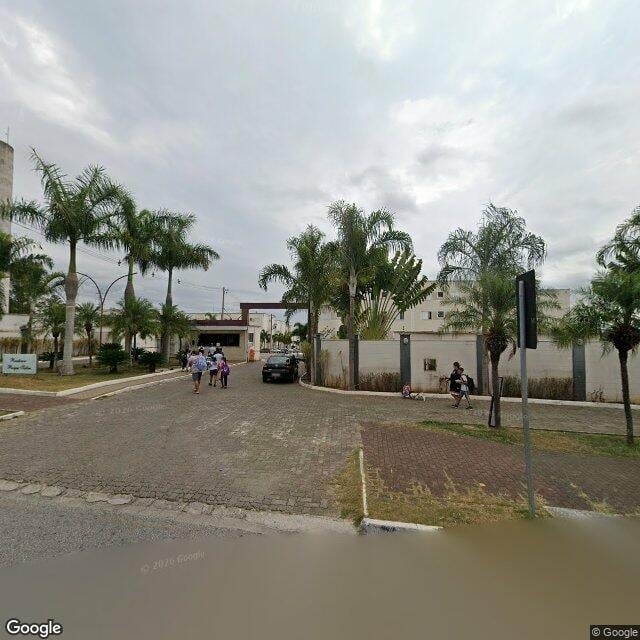 Imagem estática do "Street View" da localização