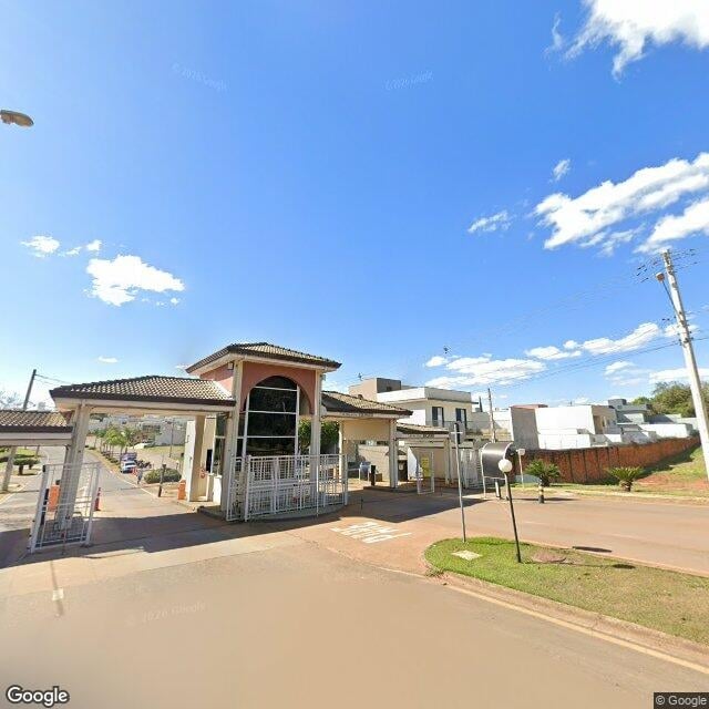 Imagem estática do "Street View" da localização