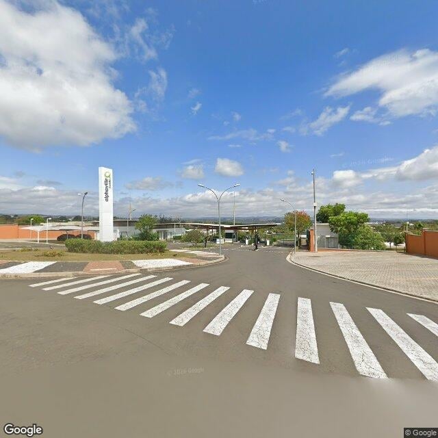 Imagem estática do "Street View" da localização