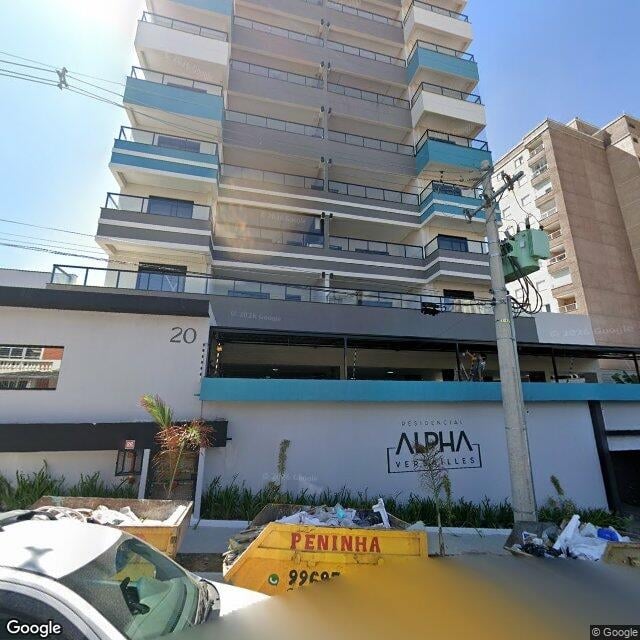 Imagem estática do "Street View" da localização