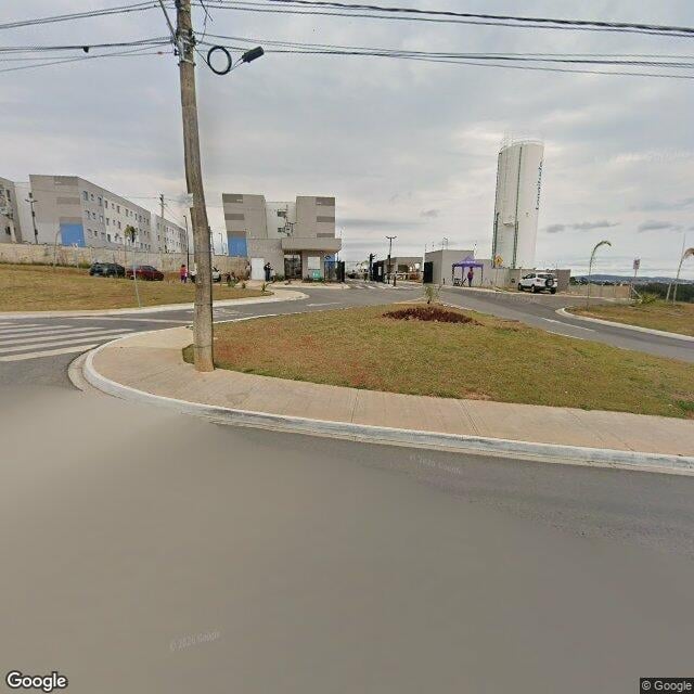Imagem estática do "Street View" da localização