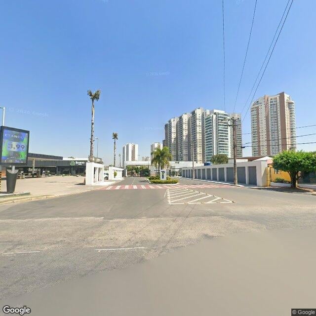 Imagem estática do "Street View" da localização