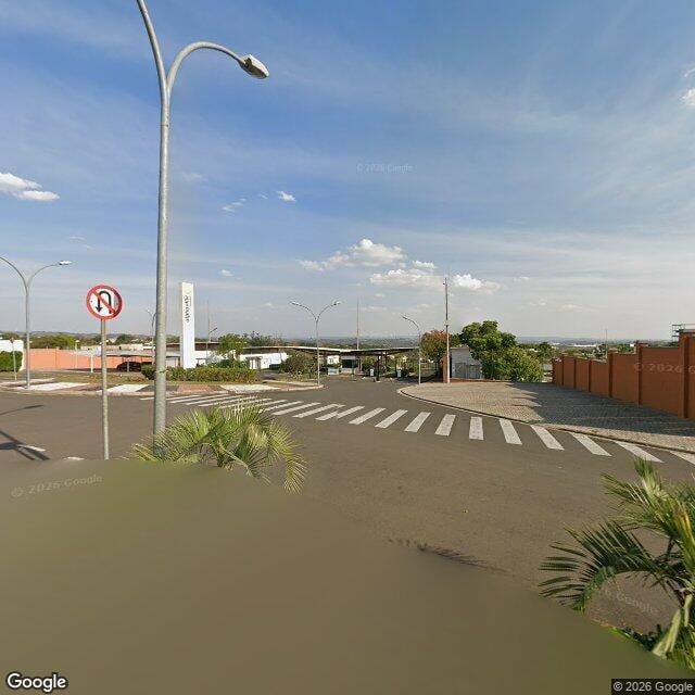 Imagem estática do "Street View" da localização